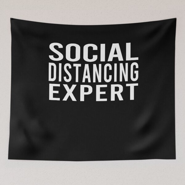 Item preview, social distancing expert designed and sold by osamamohamad.