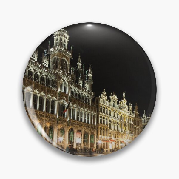 Item preview, Brussels Belgium  - Grand Place Grote Markt at night designed and sold by Norman Repacholi | Keystone Photography.