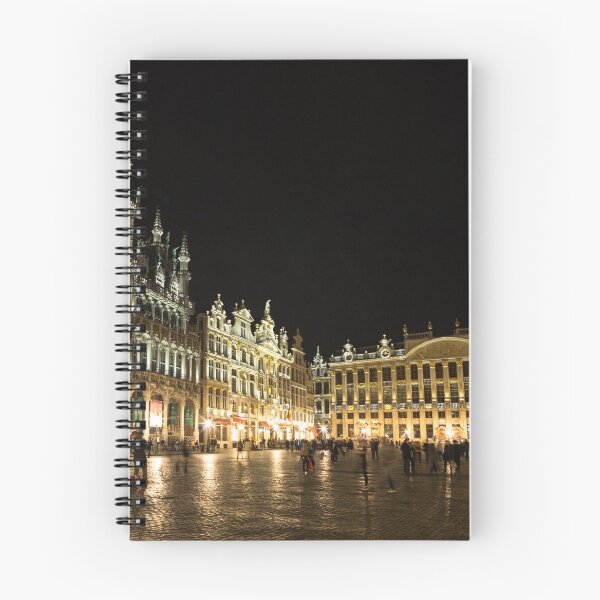 Item preview, Brussels Belgium  - Grand Place Grote Markt at night designed and sold by Norman Repacholi | Keystone Photography.