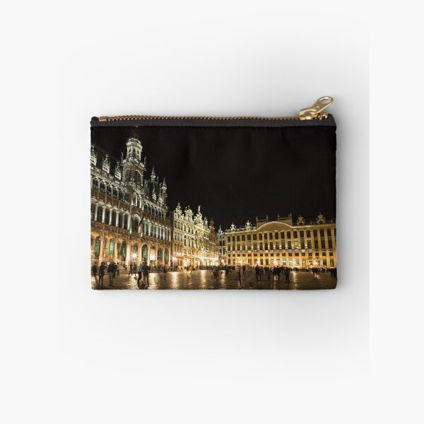 Item preview, Brussels Belgium  - Grand Place Grote Markt at night designed and sold by Norman Repacholi | Keystone Photography.