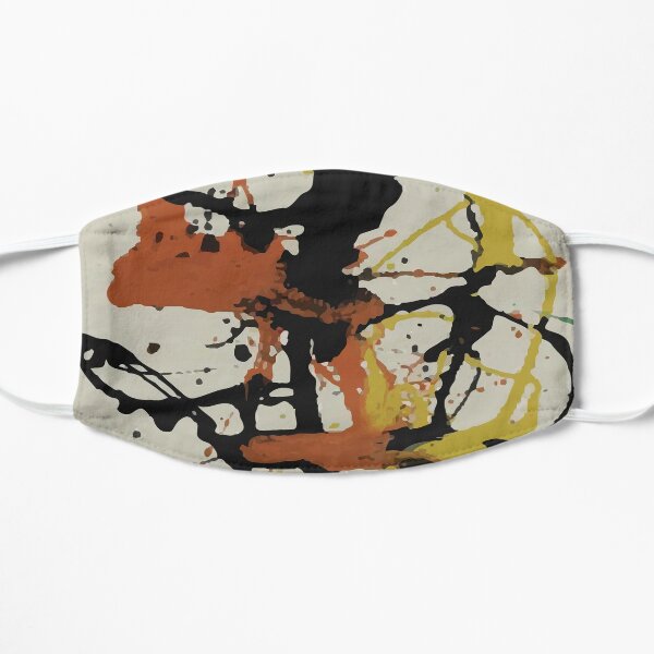 Jackson Pollack | Number 26 Flat Mask
