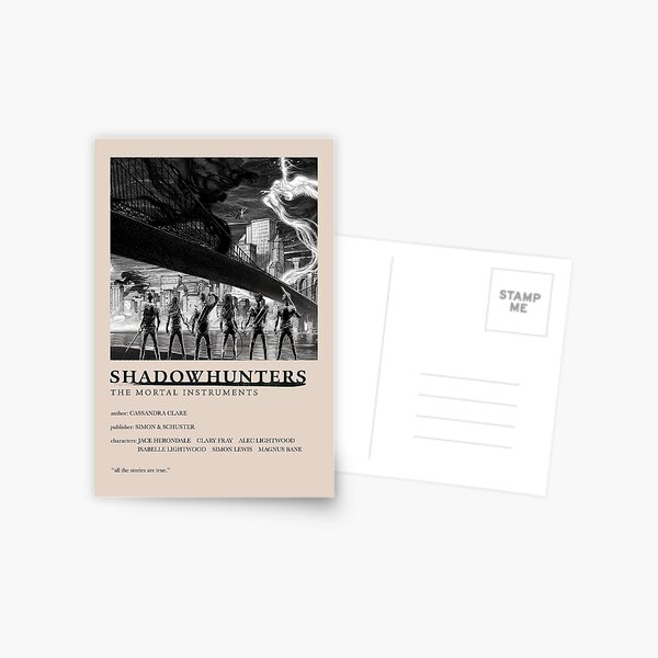 Item preview, The Mortal Instruments - Shadowhunters alternate cover designed and sold by amberxfarrugia.