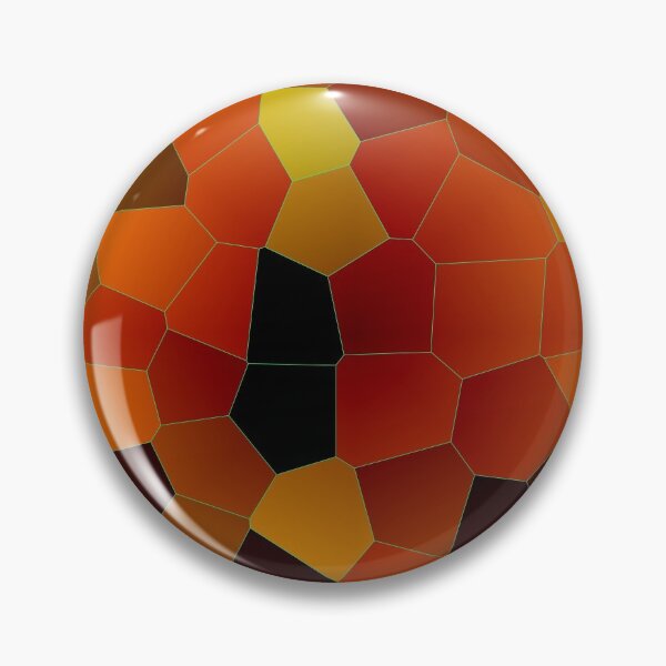 Item preview, Hot Honey Lava Mosaic Pattern designed and sold by Sebastian Grafmann.