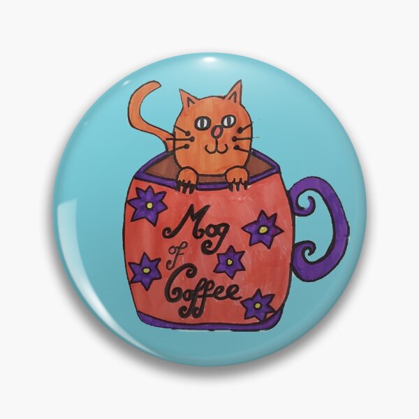 Artikelvorschau, MOG KAFFEE MIT GINGER CAT entworfen und verkauft von Redbubble_Redhead.