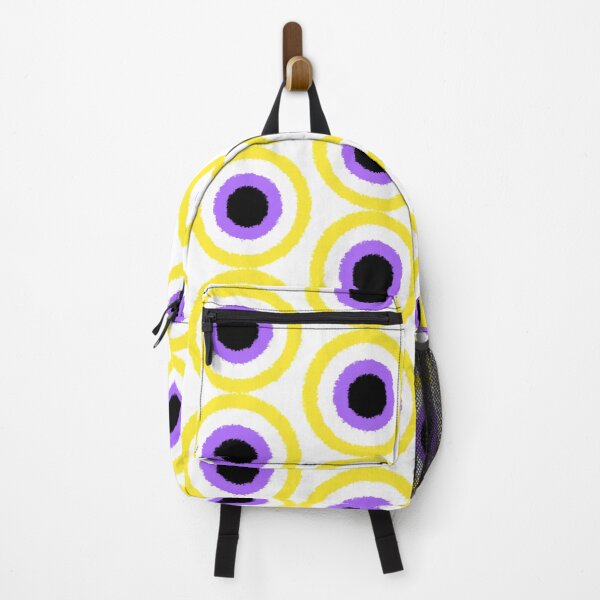 Item preview, Circular Nonbinary Flag designed and sold by LokiPigeon.