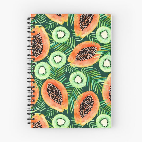 Item preview,  papaya y hojas de palma. designed and sold by KConfetti.