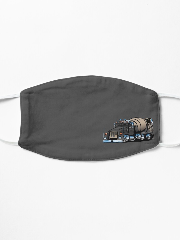Alternate view of Cement Mixer Truck Mask