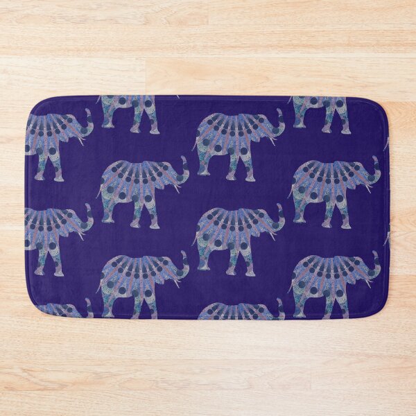 Item preview, One Purple Mandela Elephant designed and sold by WatersEdgeGal.