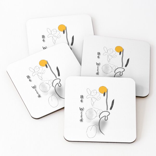 Item preview, Be Wild Simple Line Sketch Drawing designed and sold by NancyMerkle.