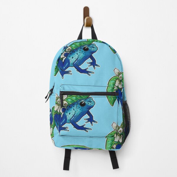 Item preview, Blue Dart Frog with Blueberry Flower designed and sold by Minibeasts.