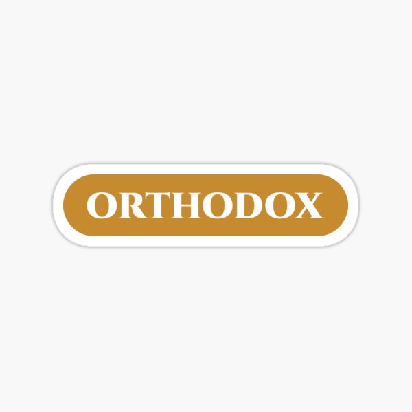 Orthodox Sticker