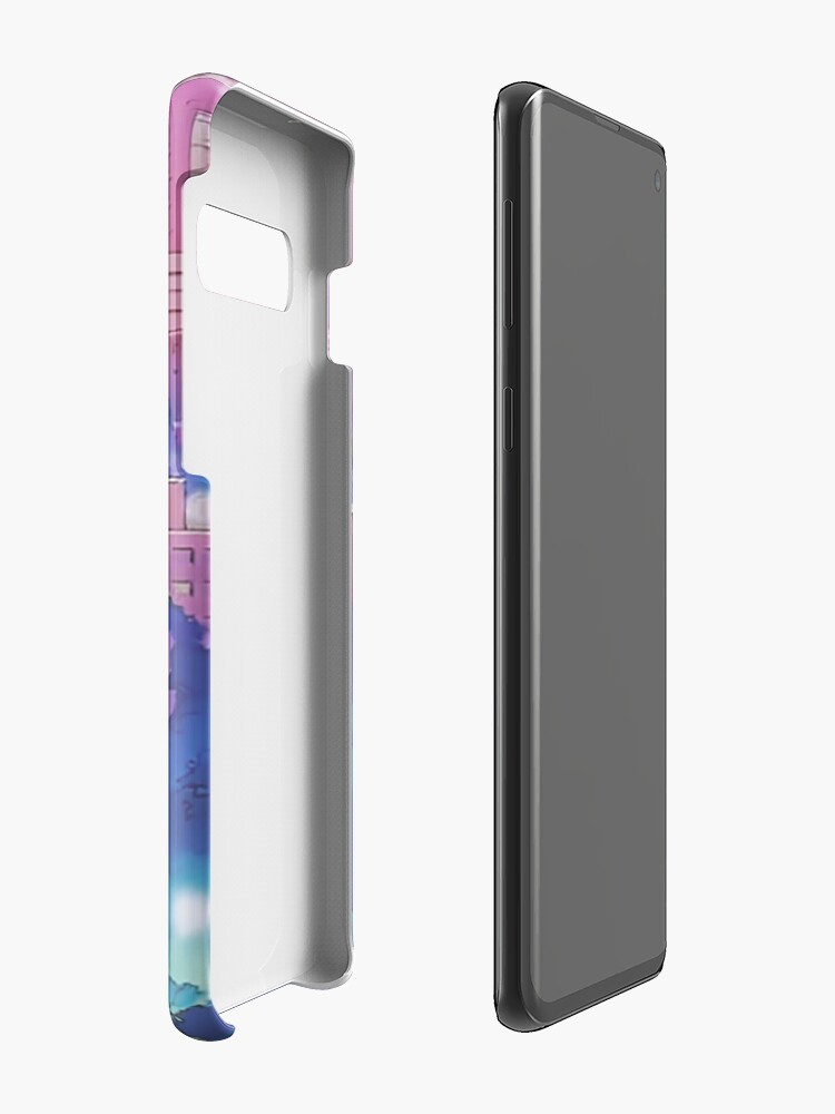 Alternate view of Sailor Moon Pink City Dream Landscape Case & Skin for Samsung Galaxy
