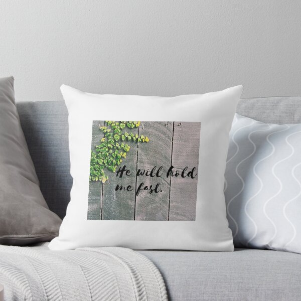 Item preview, He will hold me fast sticker  designed and sold by Maisie Bry.