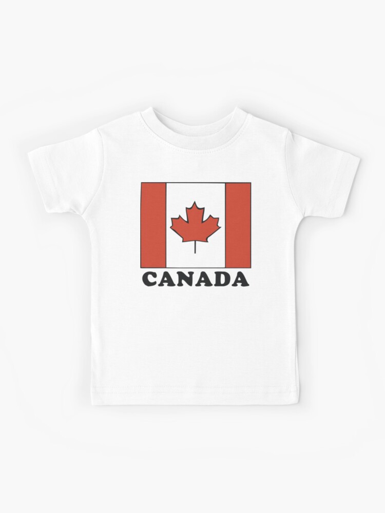 Canada Flag T-Shirt Canadian Flag Kids T-Shirt for Sale by HolidayT -Shirts Redbubble