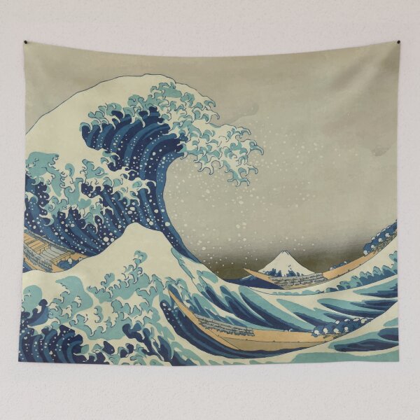Item preview, Katsushika Hokusai | The Great Wave Off Kanagawa designed and sold by badguyduh.