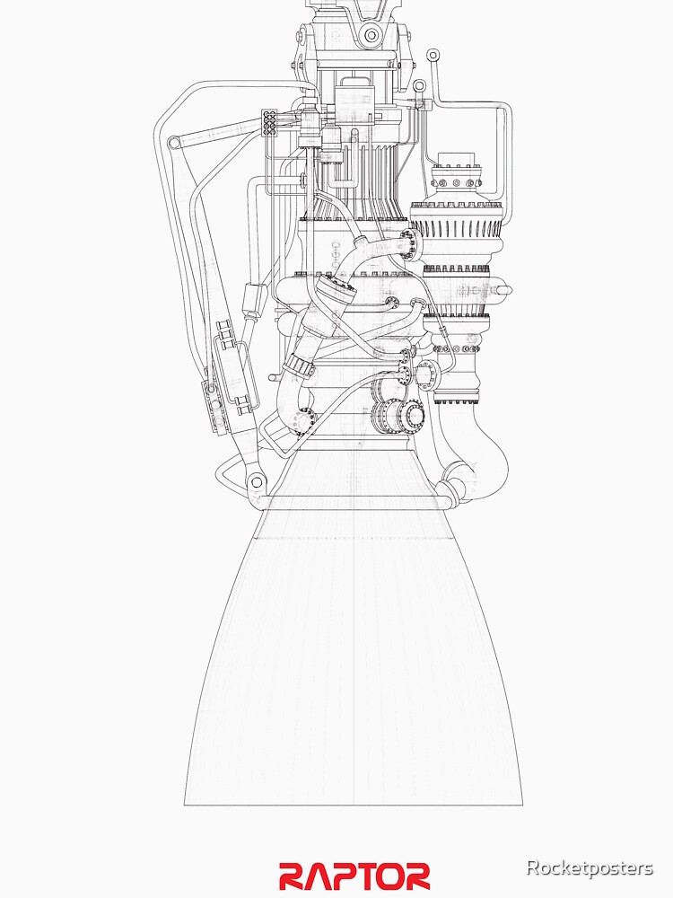 rocket engine inside blueprint