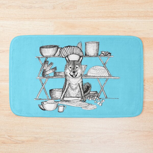 Item preview, Shiba Inu Dog Baking Bread designed and sold by ItllGlowOnYou.
