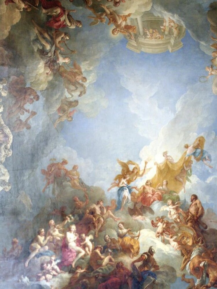 Ceiling at Versaille Renaissance Painting  by Freshfroot