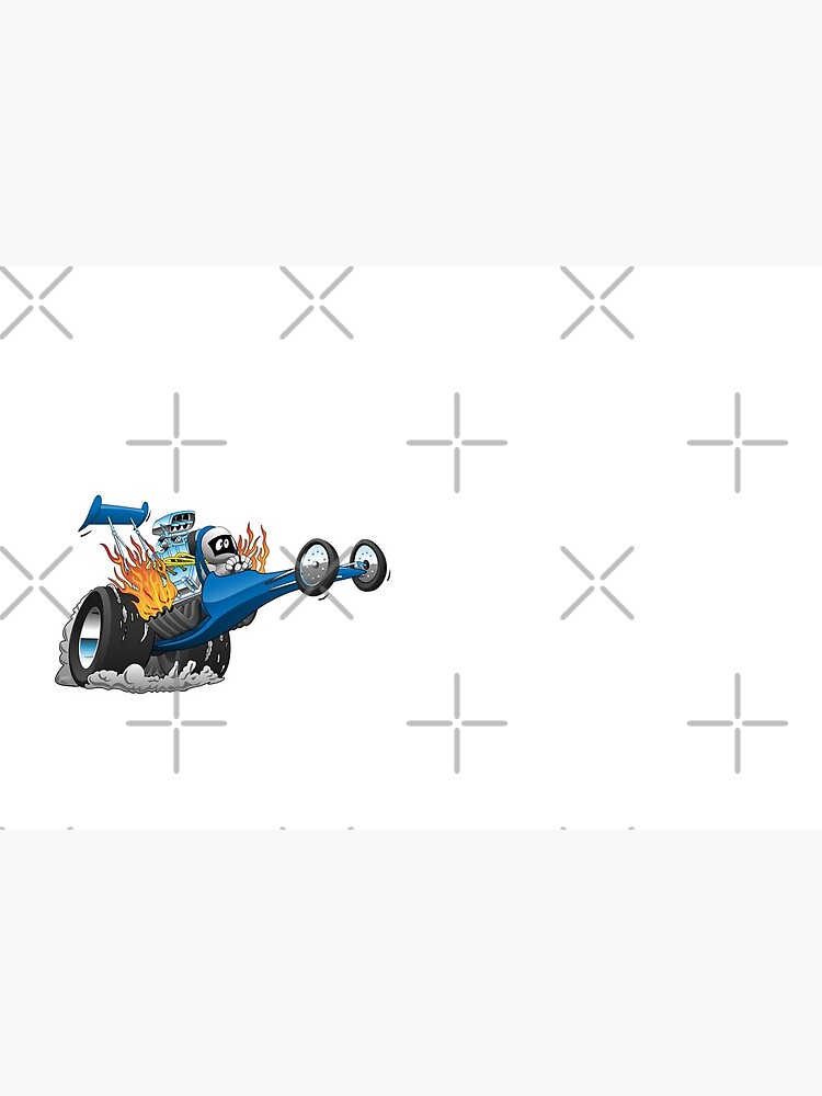 Top Fuel Dragster Cartoon by hobrath