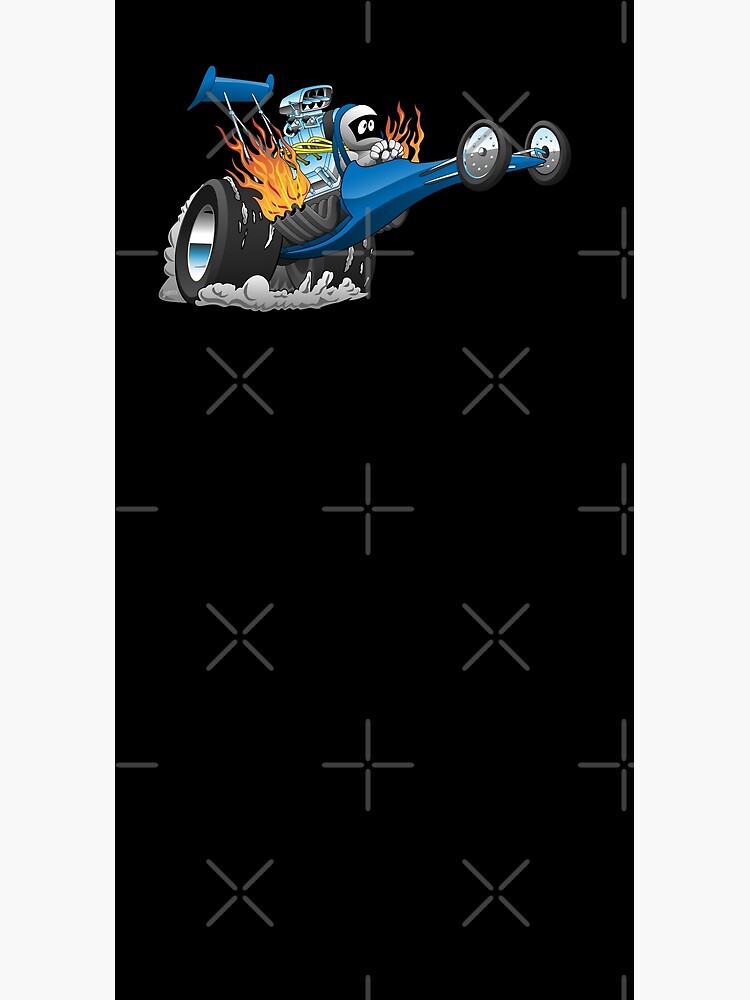 Top Fuel Dragster Cartoon by hobrath