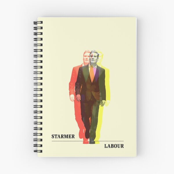 Item preview, KEIR STARMER LABOUR LEADER THREE COLOUR POSTER PRINT designed and sold by fizfoz.