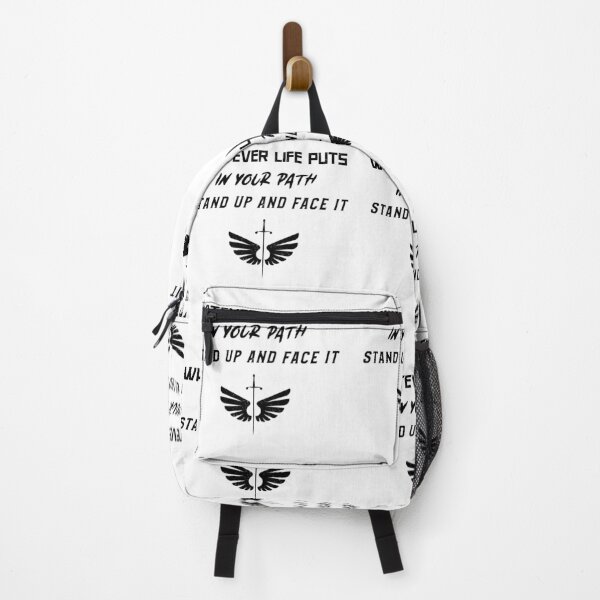 Item preview, Whatever life puts in your path stand up and face it designed and sold by mademan3.