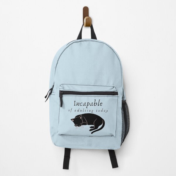 Item preview, Incapable of Adulting Today - Lazy cat design v6 designed and sold by CLPDesignLab.
