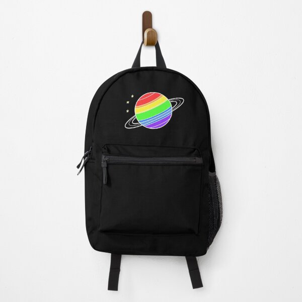 Item preview, Rainbow Saturn On Black designed and sold by taeylenol.