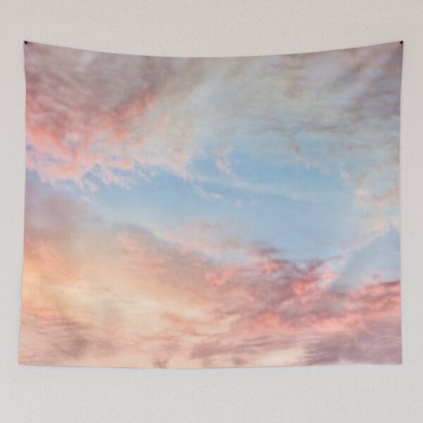 Item preview, Pink Aesthetic Sunset Clouds designed and sold by Freshfroot.