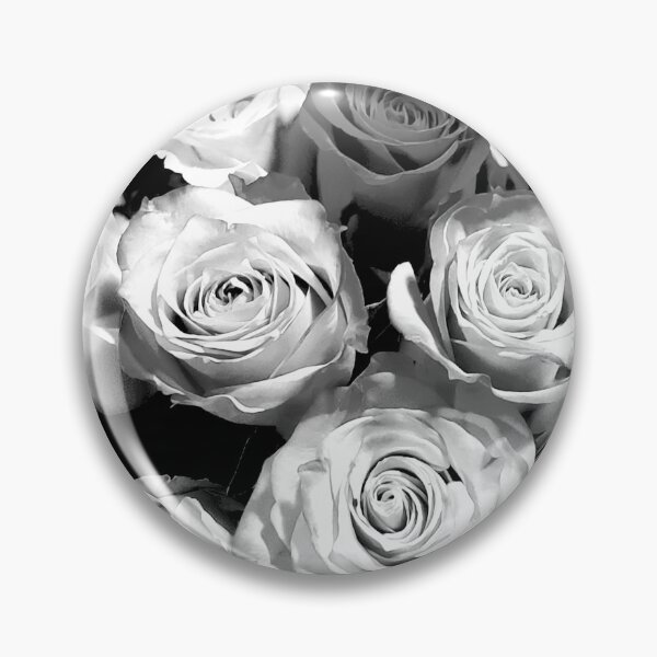 Item preview, Lovely Roses Gray-scale designed and sold by IgniteWithin.