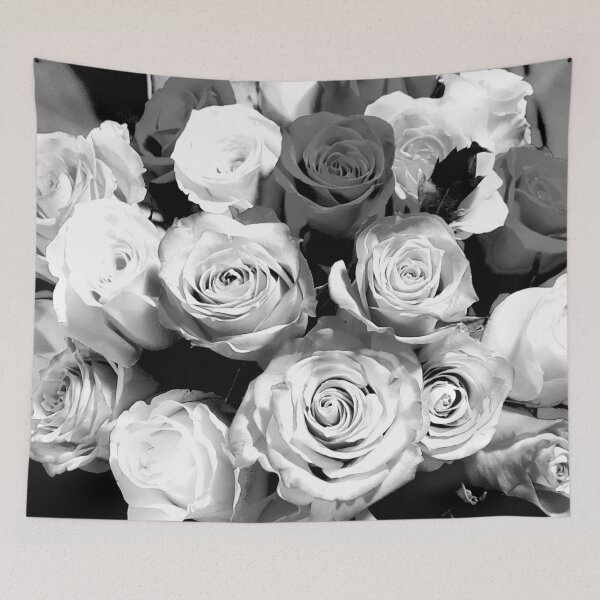 Item preview, Lovely Roses Gray-scale designed and sold by IgniteWithin.