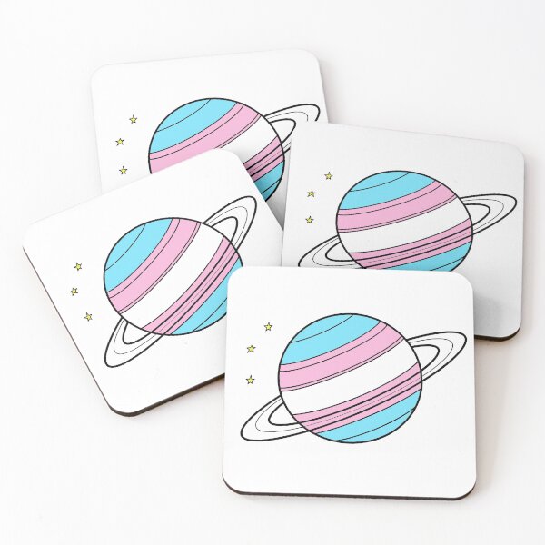 Item preview, Trans Flag Saturn designed and sold by taeylenol.