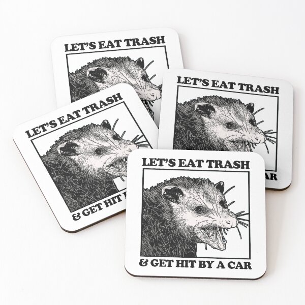 Item preview, lets eat trash and get hit by a car designed and sold by zakodai.