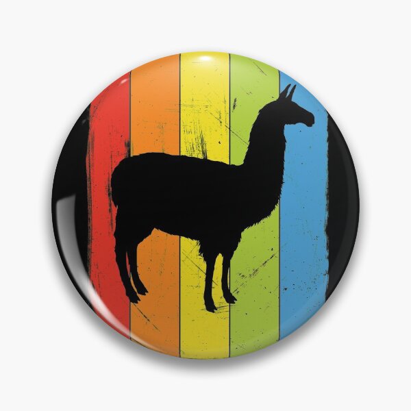 Item preview, Rainbow Llama Distressed Design designed and sold by Delightfully Cynical.