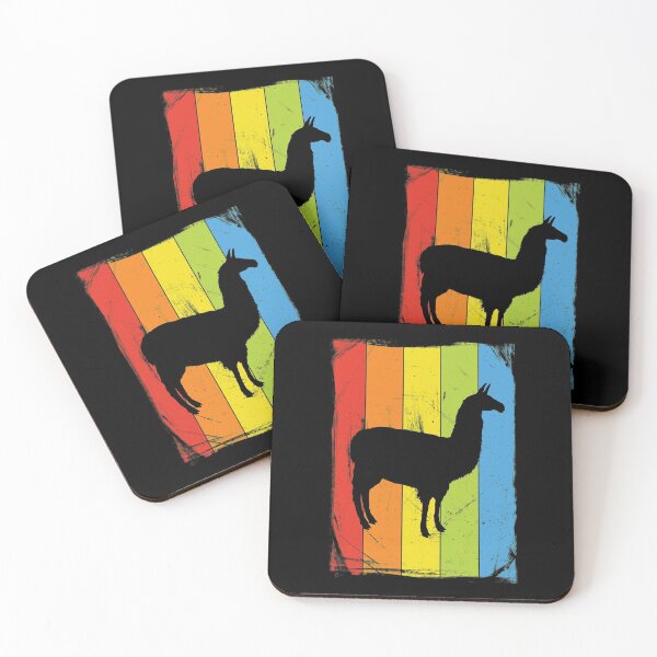 Item preview, Rainbow Llama Distressed Design designed and sold by Delightfully Cynical.