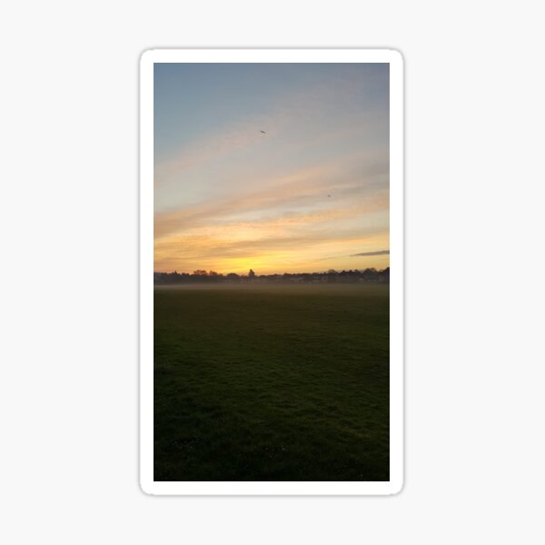 Tranquil park 2 Sticker