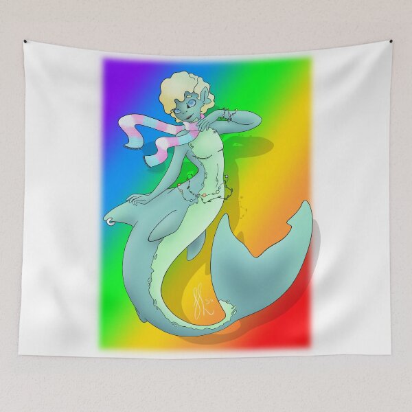 Item preview, LGBT+ Jewels the Merperson designed and sold by SKITTZERELLA.