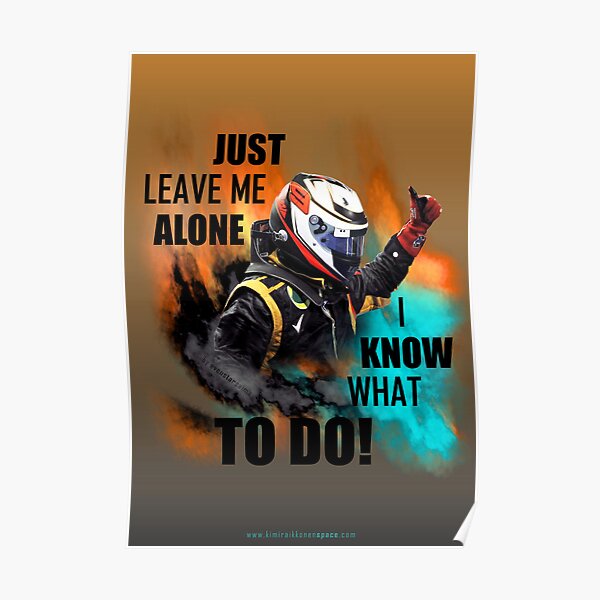 Just Leave Me Alone! Poster Poster