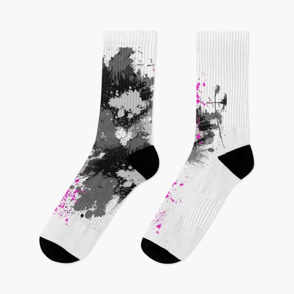 Item preview, Grey and pink splashed designed and sold by Gifted Hands Studio.