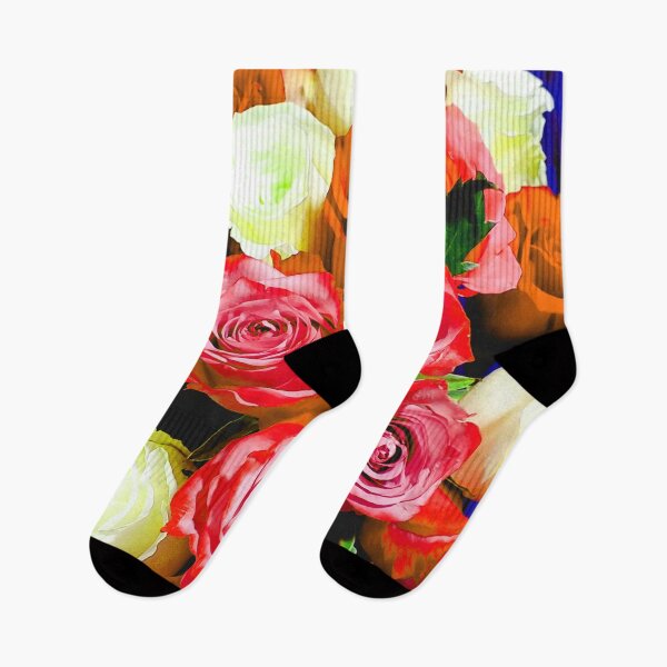 Item preview, Lovely Roses, Blush, Cream and Tangerine designed and sold by IgniteWithin.