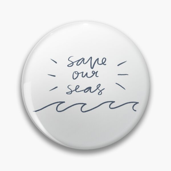 Item preview, Save Our Seas Minimalist designed and sold by Mazie Kate.