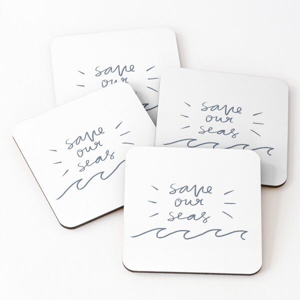 Item preview, Save Our Seas Minimalist designed and sold by Mazie Kate.