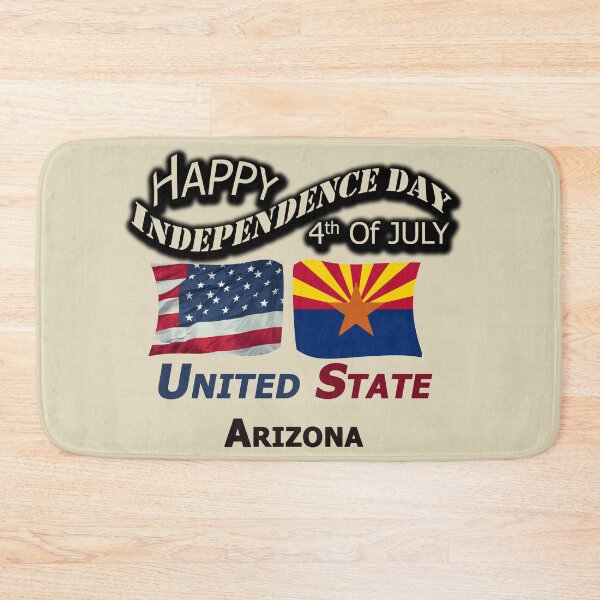 Item preview, Happy Independence Day Arizona State, Happy 4th Of July Gift, Happy Independence Day USA, Design with Flags for each state in the United States. designed and sold by roji-world-shop.