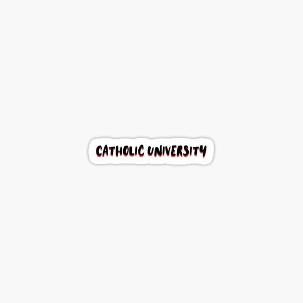 Item preview, Catholic University Letters designed and sold by nochillaly.