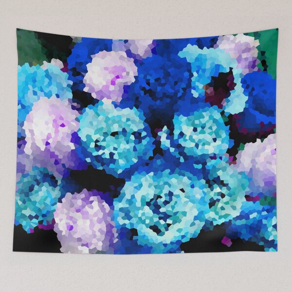 Item preview, Lovely Roses Teal, Pink and Sapphire - Pix-elate designed and sold by IgniteWithin.