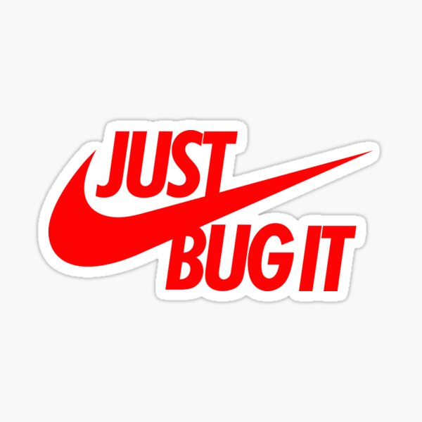 Item preview, Just Bug It For QA Professionals Red Text designed and sold by MurphyMurphy.