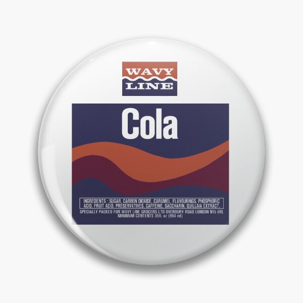 Item preview, Wavy Line Cola designed and sold by beastmustdie.