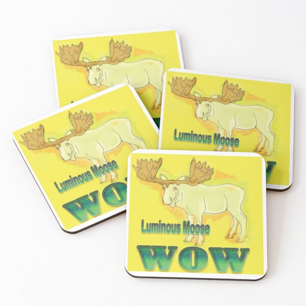 Item preview, Luminous Moose WOW designed and sold by Mursah.