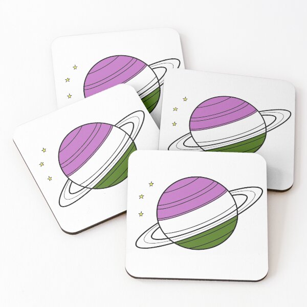 Item preview, Genderq Flag Saturn designed and sold by taeylenol.