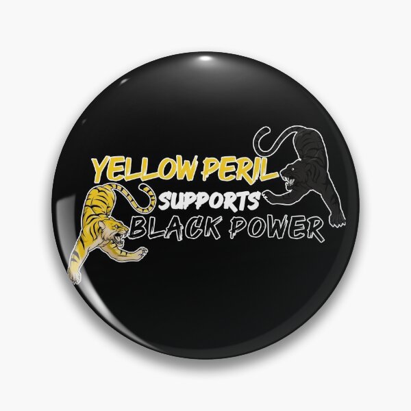 Item preview, yellow peril supports black power designed and sold by hamza1451.